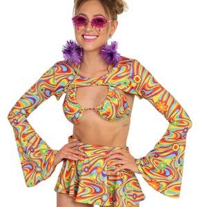 Breathe Me In Floral Ultra Crop Top